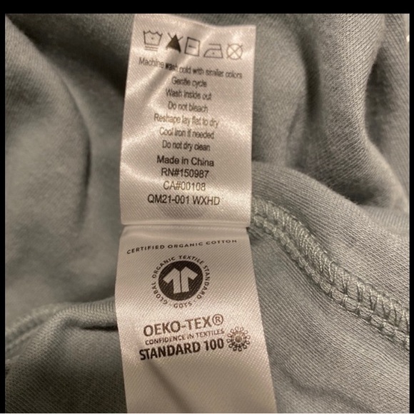 🆕 *FINAL* Quincy Mae footed sleeper, Color: Sea, Plus design, organic cotton PJ - Picture 8 of 11